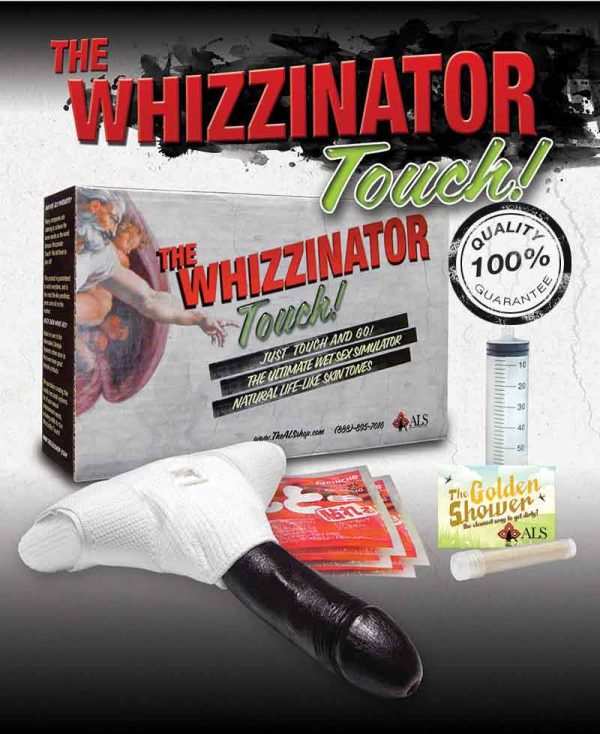 The Whizzinator Touch in Black for Synthetic Urine