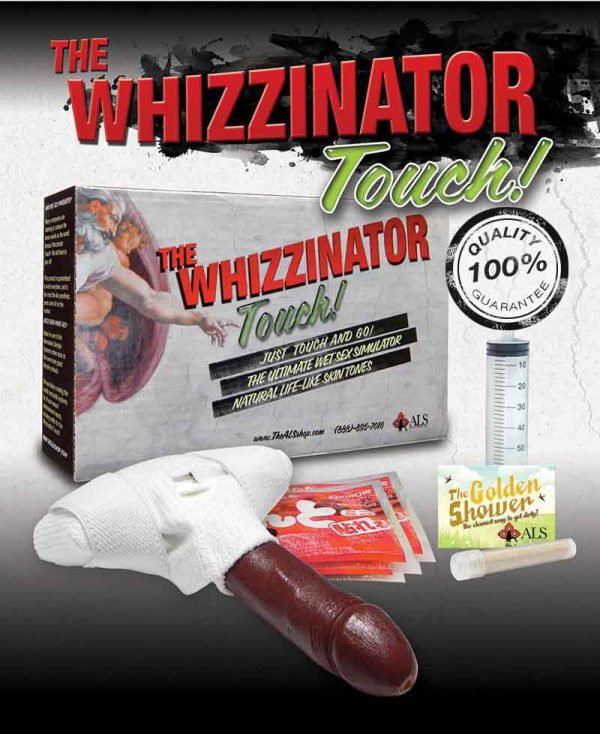 The Whizzinator Touch in Brown for Synthetic Urine